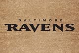 Baltimore Ravens Flocked Door Mat