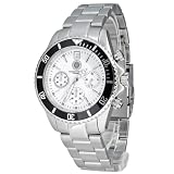 Constantin Durmont Herren-Armbanuhr Diver CD-DIVE-QZ-ST-STBK-WH