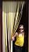 Heavy Duty Bug Blind,Fly Blind,Strip Blind, Door Blind-YELLOW & WHITE