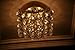 Joshua Marshall Home Collection 10611 Clear Swarovski or European Crystals 4-bulb Multi Light Chandelier Chrome Flush Mount Light, Silver