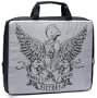 Icon PSLV13-AST Crest Print Zippered Sleeve for 15.4 Inch Notebook