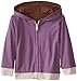 Babysoy Baby Girls' Year Round Reversible Hoodie