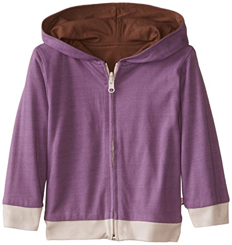 Babysoy Baby Girls' Year Round Reversible Hoodie