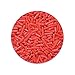 Oasis Supply Naturally Brilliant Sprinkles, Naturally Colored, 100% Pure Cane Sugar (Red, 6 ounce)