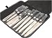 9 piece knife set with carry case Image