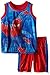 Marvel Little Boys' Toddler 2-Piece Tank and Short Set, Blue, 4T