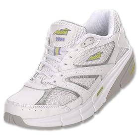 AVIA Avi-Motion Ladies Toning Shoe, White Yellow Silver by Avia