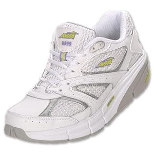 AVIA Avi-Motion Ladies Toning Shoe, White Yellow Silver by Avia