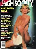 High Society Magazine April 1981 Britt Ekland, Candy Samples