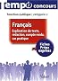 Francais : Explication de texte, r�daction, compte rendu, cas pratique, cat�gorie C