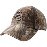 MLB '47 Brand St. Louis Cardinals Real Tree Camo Franchise Fitted Hat (Medium)