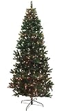 7.5' Pre-Lit Marquette Pine Artificial Christmas Tree - Multi Lights