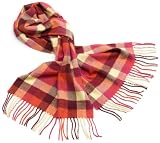 D&Y Women's Multi Color Check Scarf