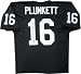 Jim Plunkett Autographed/Hand Signed Custom Black Jersey with SB XV MVP Inscription