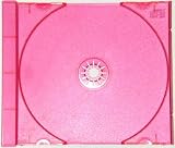 200 Frosted Dark Pink Colored Replacement CD Trays / Inserts for CD Jewel Boxes! #CDIS80FDP - Fits any standard size 10mm Jewel Box!