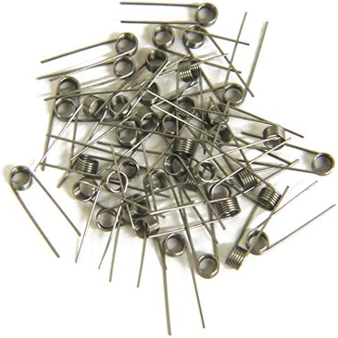 Vapocoil 26 Ga. 5 Wrap Pre-built Kanthal A1 RBA/RDA Coils 10 Count **FREE** 2 pcs. Organic Cotton