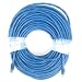 RiteAV - Cat6 Network Ethernet Cable - Blue - 100 