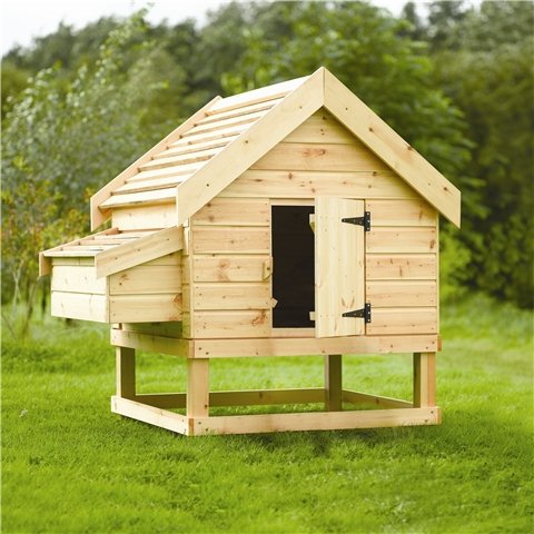 ROWLINSONS DELUXE PRESSURE TREATED CHICKEN COOP 