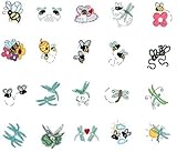 Bernina Artista Embroidery Machine Card GARDEN BUGS