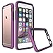 iPhone 6s Case [Purple] RhinoShield CrashGuard Bumper [11 Ft Drop Tested] No Bulk [EggDrop Technology] Thin Lightweight Protection [Includes Back Transparent Skin] Also fits iPhone 6