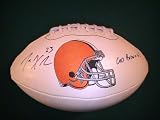 JOE HADEN SIGNED AUTO NFL LOGO FOOTBALL CLEVELAND BROWNS COA + PROOF PHOTO