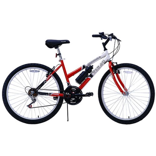 Titan Pathfinder Women’s 18-Speed Mountain Bike - 26" Titan Pathfinder Women’s 18-Speed Mountain Bike - 26"