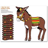 Donkey Game (mask & 12 tails included) Party Accessory  (1 count) (1/Pkg)