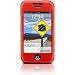 yooZoo Silicone Skin Case for Apple iPhone 8GB and 16GB, with Screen Protector - Mesa Red