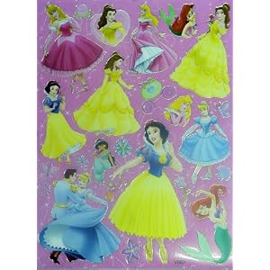 Disney Princess Stickers - Wall