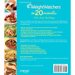 Weight Watchers In 20 Minutes (Weight Watchers Cooking)
