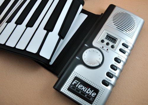 New 61 Thicken KEYS Portable Roll Up Piano Keyboard Folding Electronic Symphony Piano Gifts