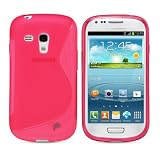 Fosmon DURA S Series Flexible TPU Cover for Samsung Galaxy S3 III mini / i8190 - Light Pink