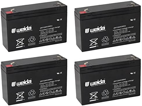 6V 12Ah SLA Battery Rechargeable SLA replace UB6120, D5778, PS6100 FAST USA SHIP