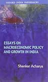 Essays on macroeconomic policy and growth in India