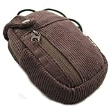 Ex-Pro ® SafeSak Small Brown Digital Case for Camera for Olympus FE-3010, FE3010