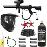 TIPPMANN A5 PAINTBALL Gun Flatline SNIPER Set + Paddles