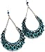Gorgeous Turquoise Crystal Drop Chandeleir title=