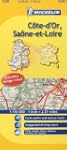 C�te-d'Or Saone-et-Loire  320- Carte...