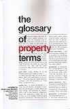 The glossary of property terms