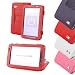 DURAGADGET Genuine RED Leather Protective Case With Stand For Samsung Galaxy TAB (P1000)
