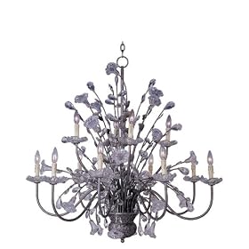 Maxim Lighting Silver Chandelier