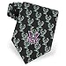 Men's Milwaukee Bucks Logos Silk Tie By NBA In Black