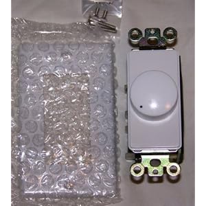 Stereo Speaker Volume Control, 12 Step, White Face Plate