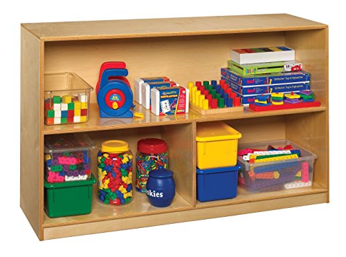 Childcraft 1335358 Storage Unit, Birch Veneer Panel, 4-Coat UV Acrylic 