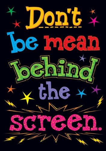 Scholastic Classroom Resources Don't Be Mean POP! Chart (SC553099)