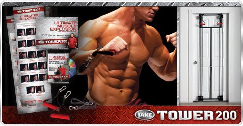 Body By Jake Tower 200 Full-Body Exercise Gym