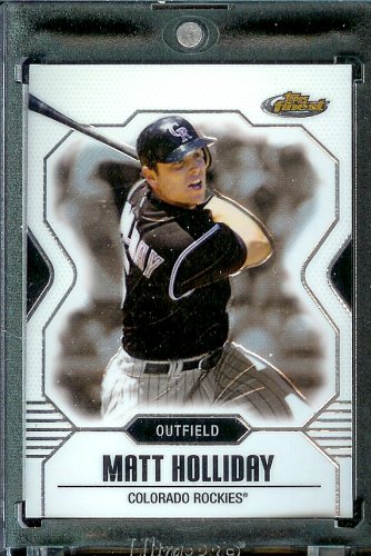Buy 2007 Topps Finest #53 Matt Holliday Baseball Card Colorado Rockies - Mint Condition - Shipped In... by Topps
