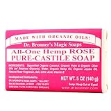 ドクターブロナー（Dr.bronner）マジックソープバー　ローズ