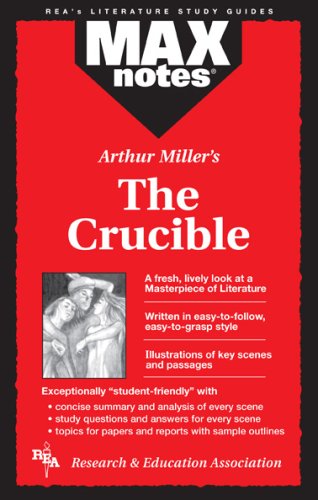 crucible the maxnotes literature guides