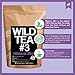 Organic Hibiscus Mint Tea, Wild Tea #3, Premium Herbal Loose Leaf Tea (2 ounce)